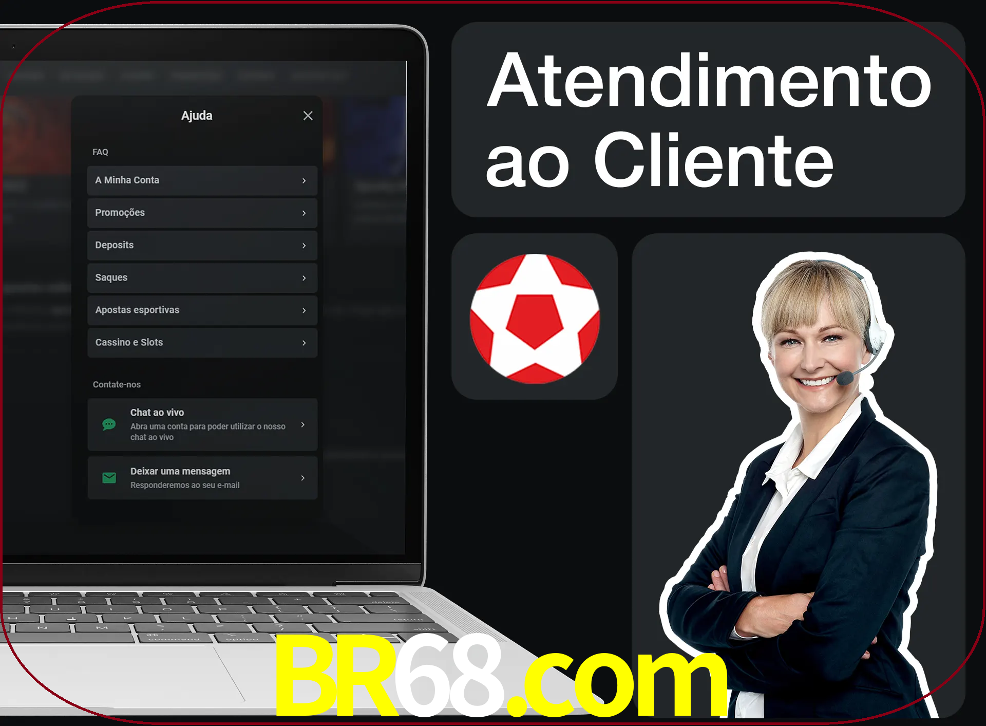 Você pode pedir nosso apoio para ajudar.
